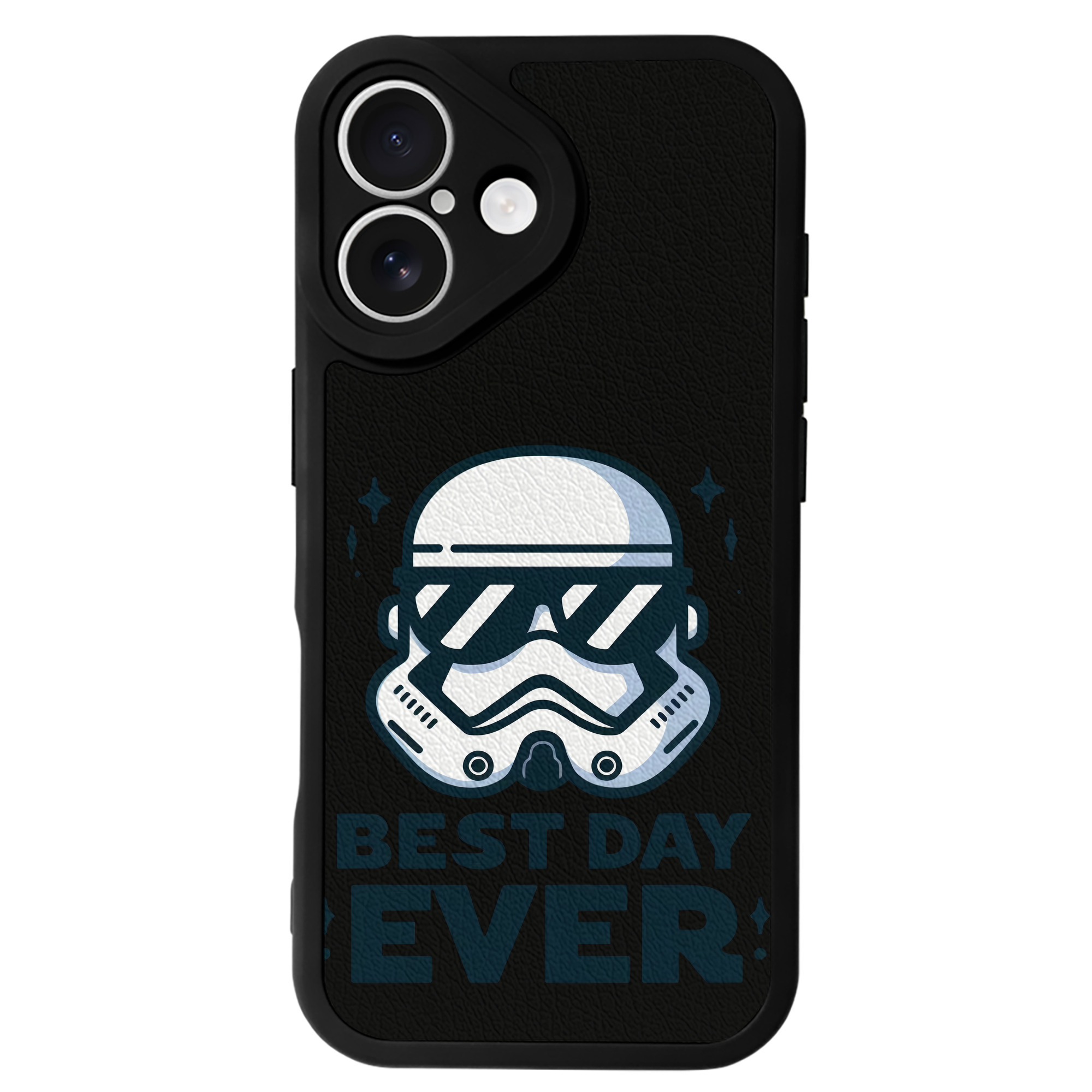 （画像用） スター・ウォーズ Star Wars 【iPhone 16シリーズ対応】シリコンスマホケース（レザー調） 材質：シリコン